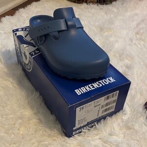 NWT Birkenstock EVA Clogs Elemental Blue